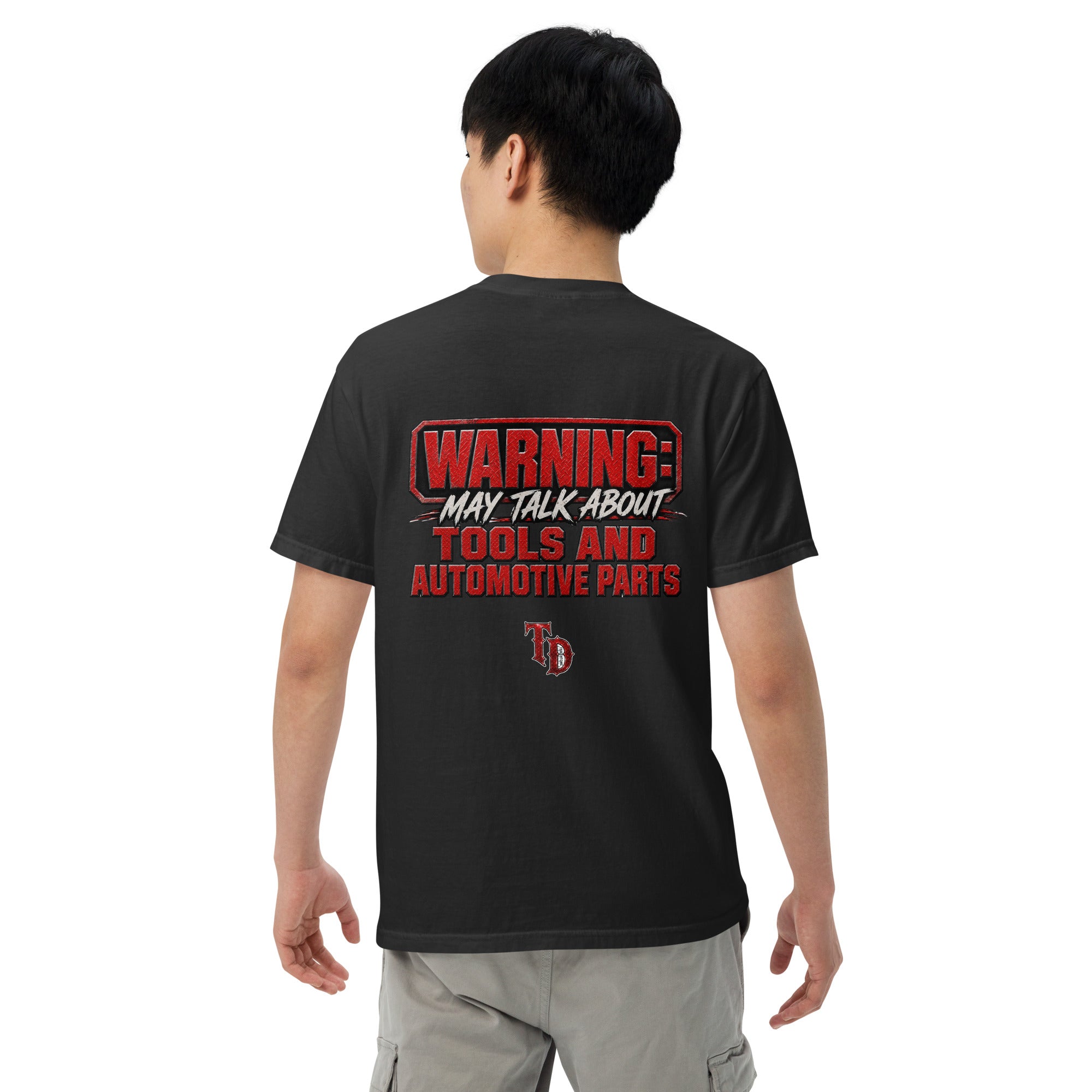 Adult Warning May Talk About Tools... Heavyweight T-Shirt