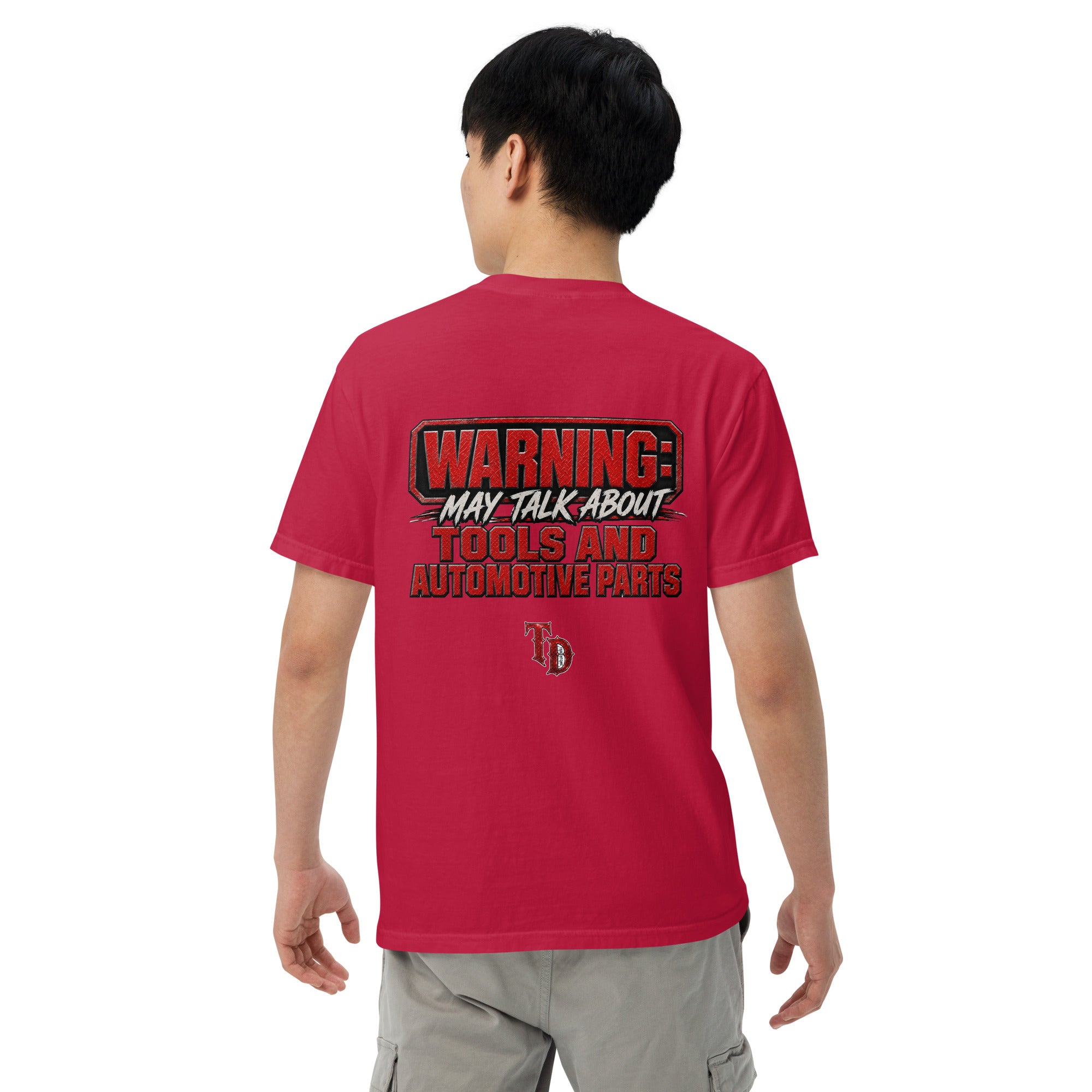 Adult Warning May Talk About Tools... Heavyweight T-Shirt