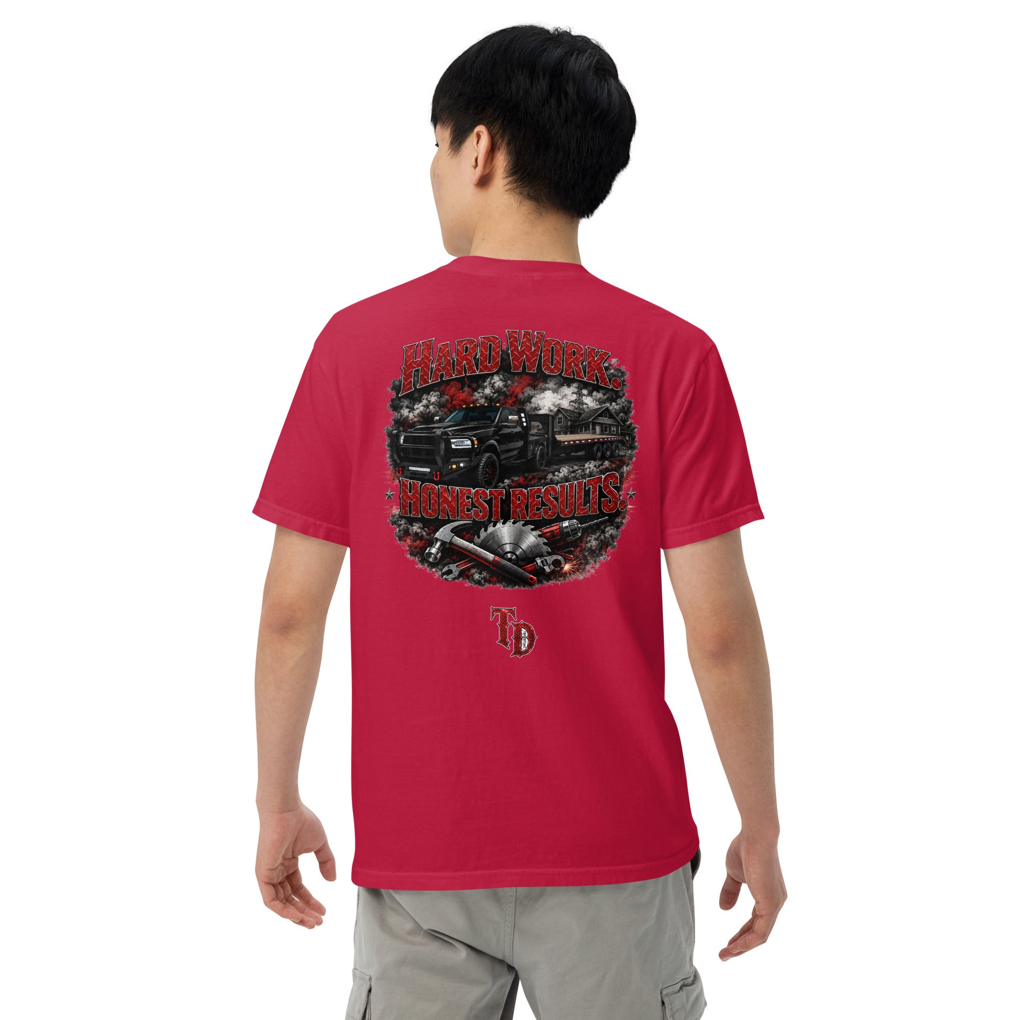Adult Hard work, Honest Results Heavyweight T-Shirt