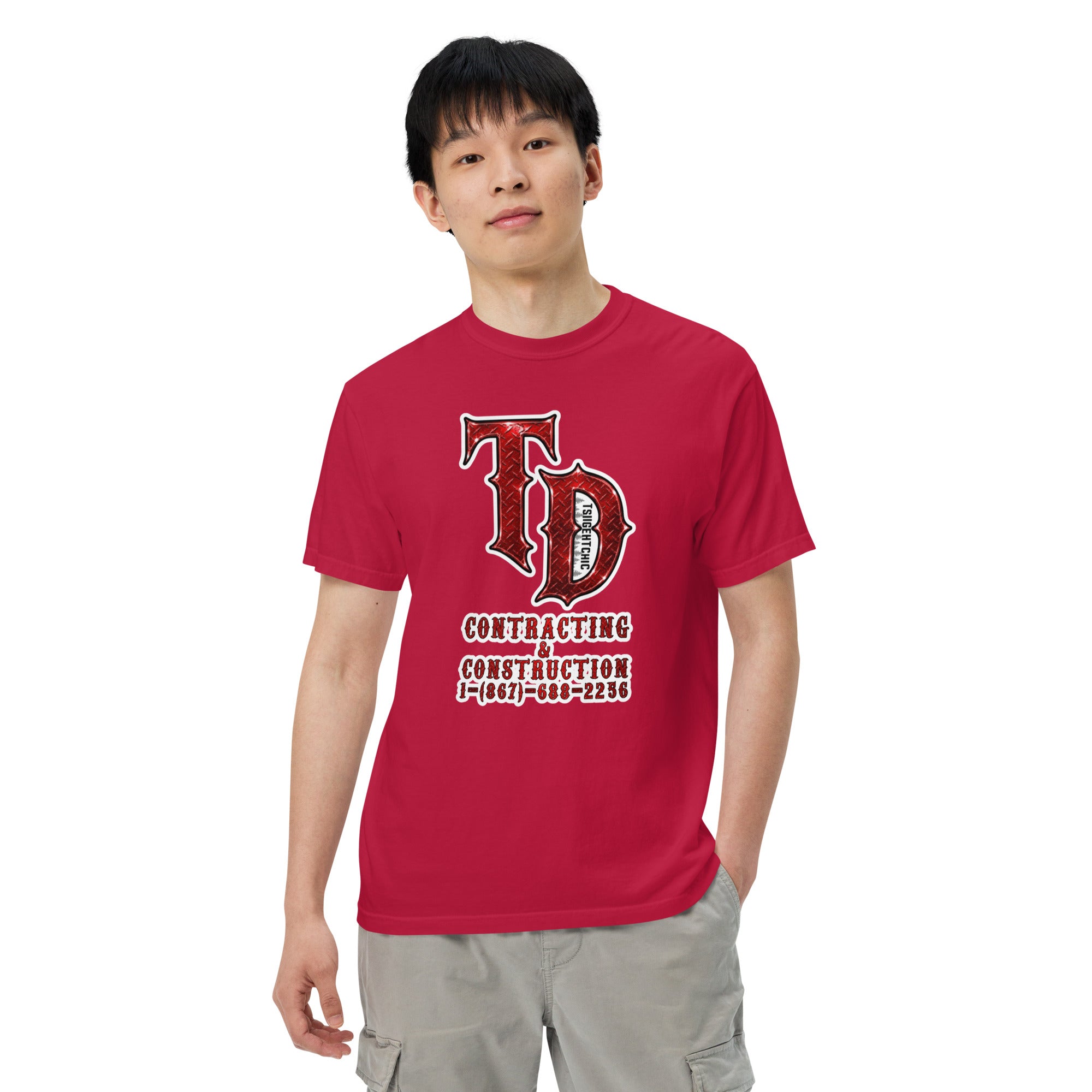 Adult Another day, Another Project Heavyweight T-Shirt