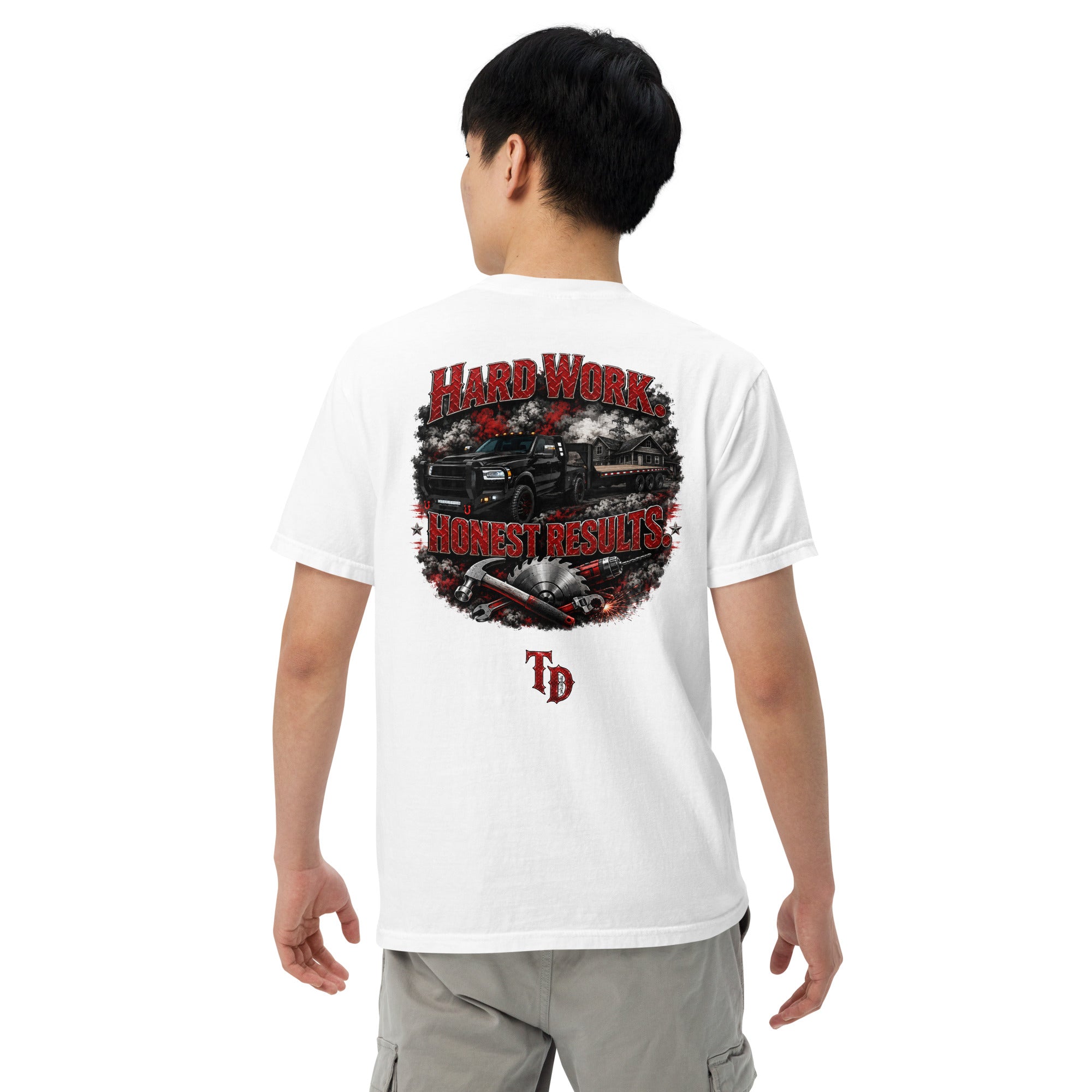Adult Hard work, Honest Results Heavyweight T-Shirt