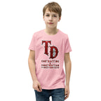 Youth Front & Back Logo Heavyweight T-Shirt
