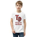 Youth Front & Back Logo Heavyweight T-Shirt